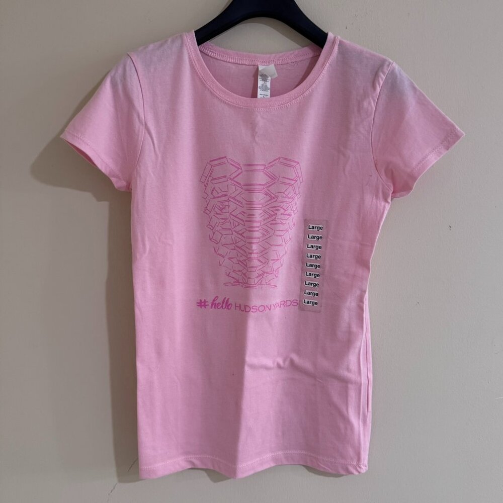 [Hudson Yards] Kid’s Pink T-Shirt – Size L (10/12)